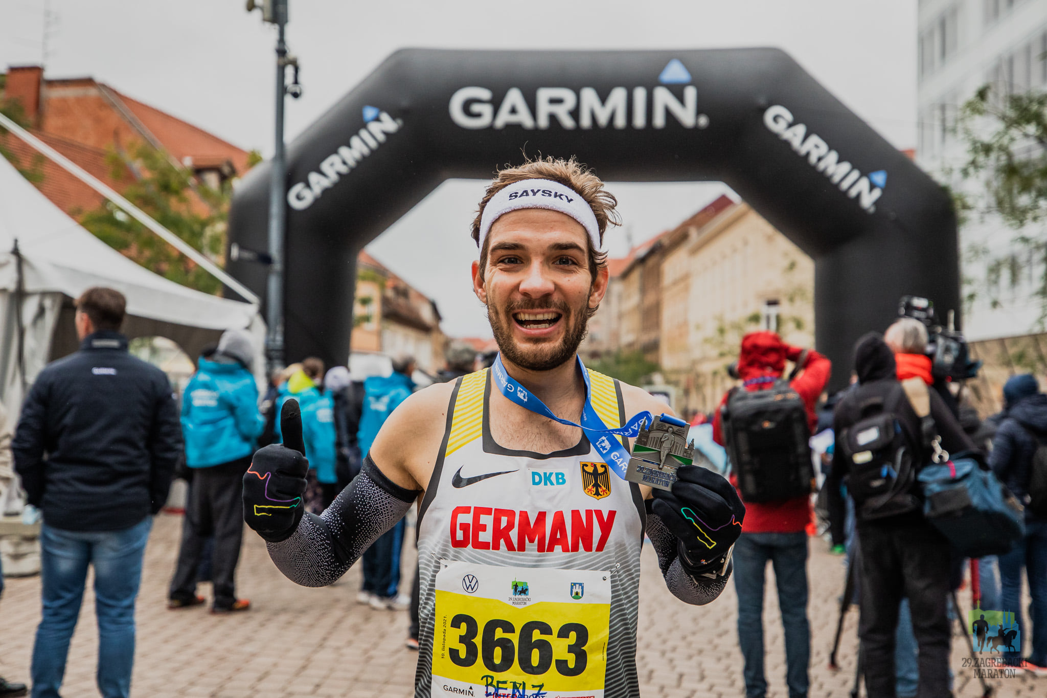 Zagreb Marathon crowd