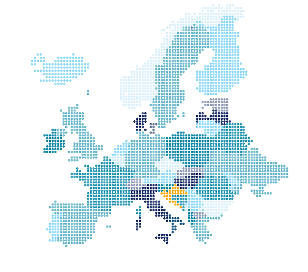 Europe map