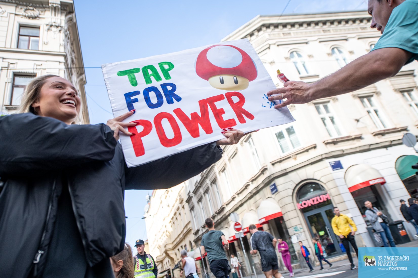 Running event in Zagreb